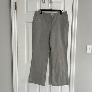 Black and White Mid Rise Jeans